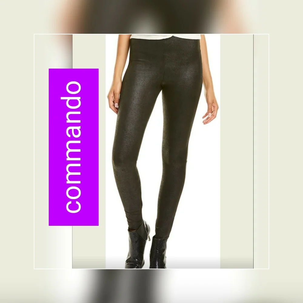 Commando Faux Suede High Waisted Leggings NWOT Attached.. - Picture 1 of 4